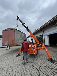 půjčovna minijeřáb hradec králové