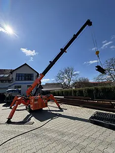 Půjčovna minijeřáb unimont hradec králové